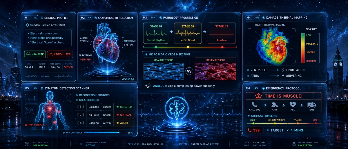 Futuristic Medical Dashboard