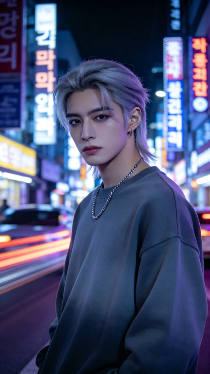 Neon Seoul Idol