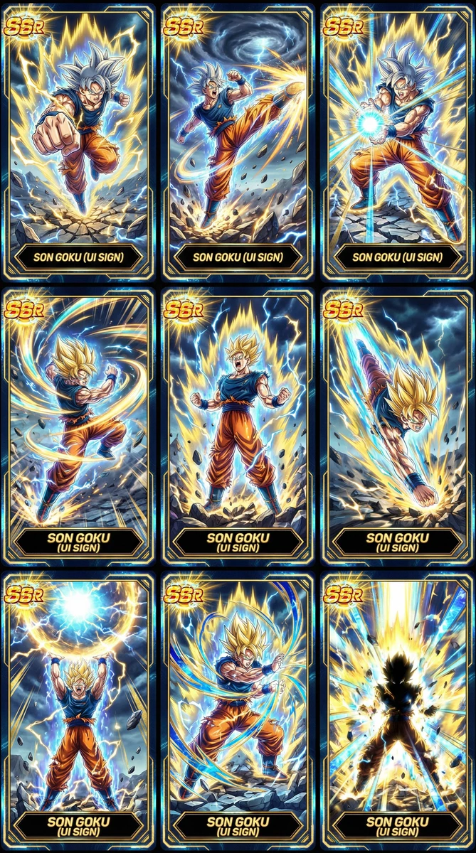 Goku TCG Card Collection