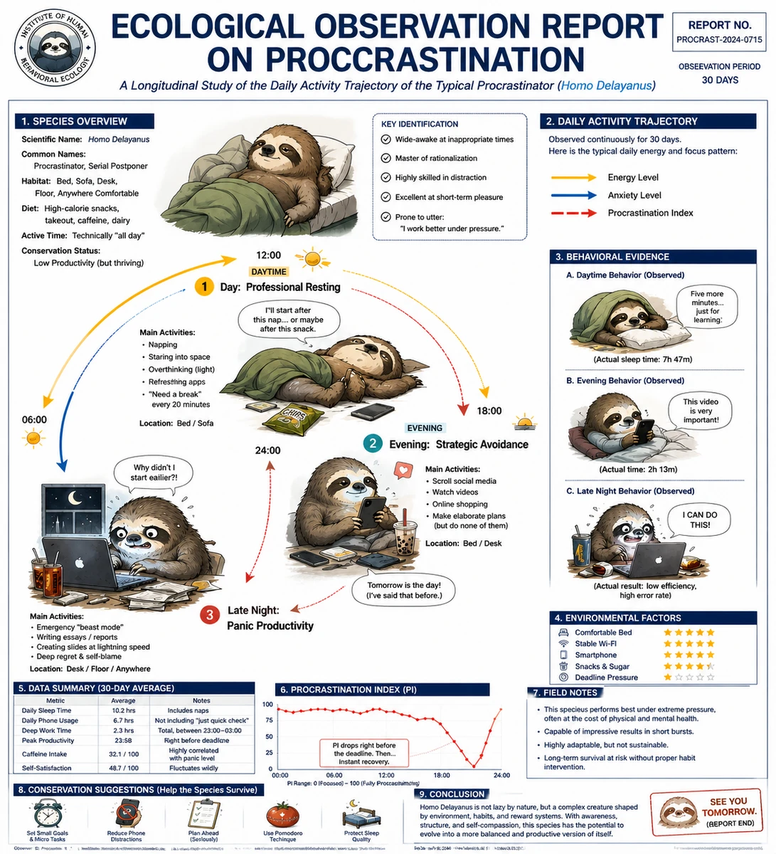 Procrastination Science Poster