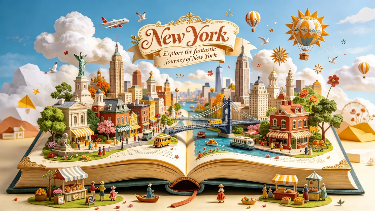 New York Pop-Up Book