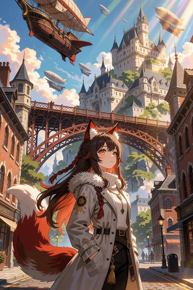 Steampunk Fox Girl