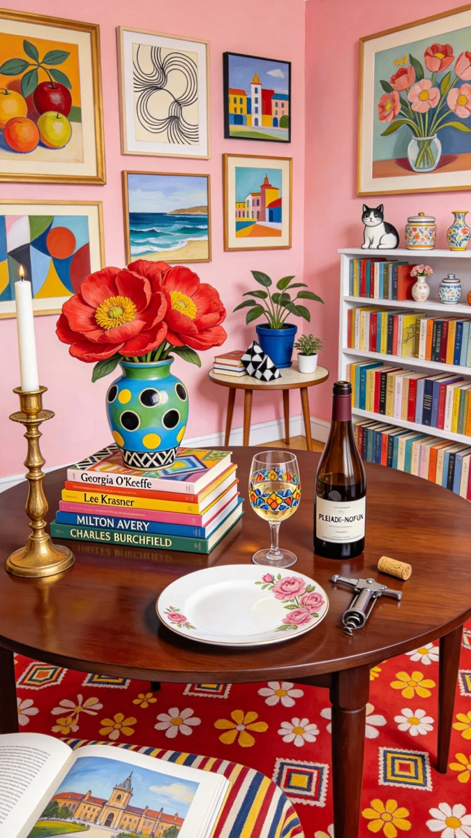Maximalist Artistic Interior