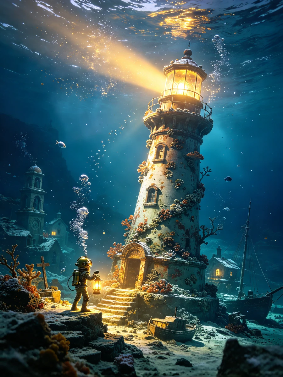 Sunken Lighthouse