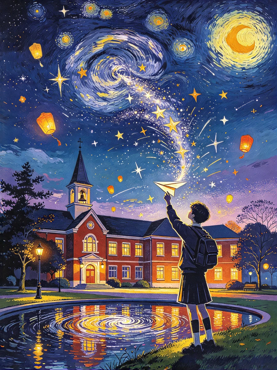 Starry Night Vortex