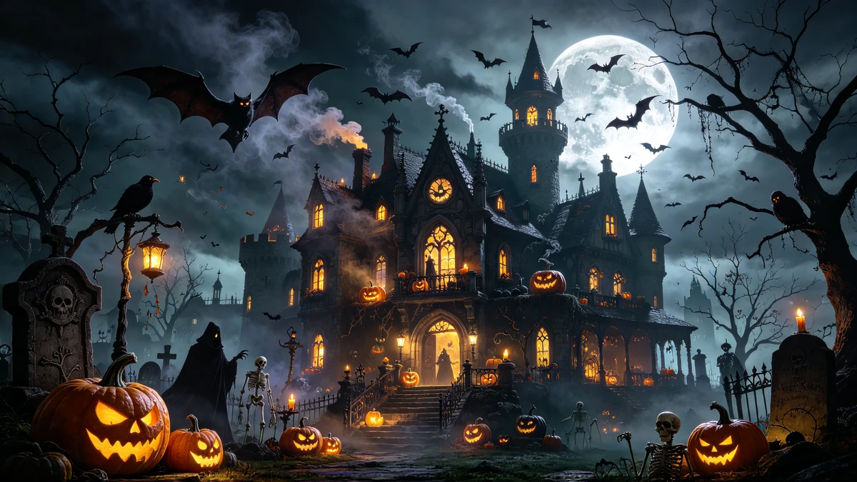 Haunted Halloween Castle