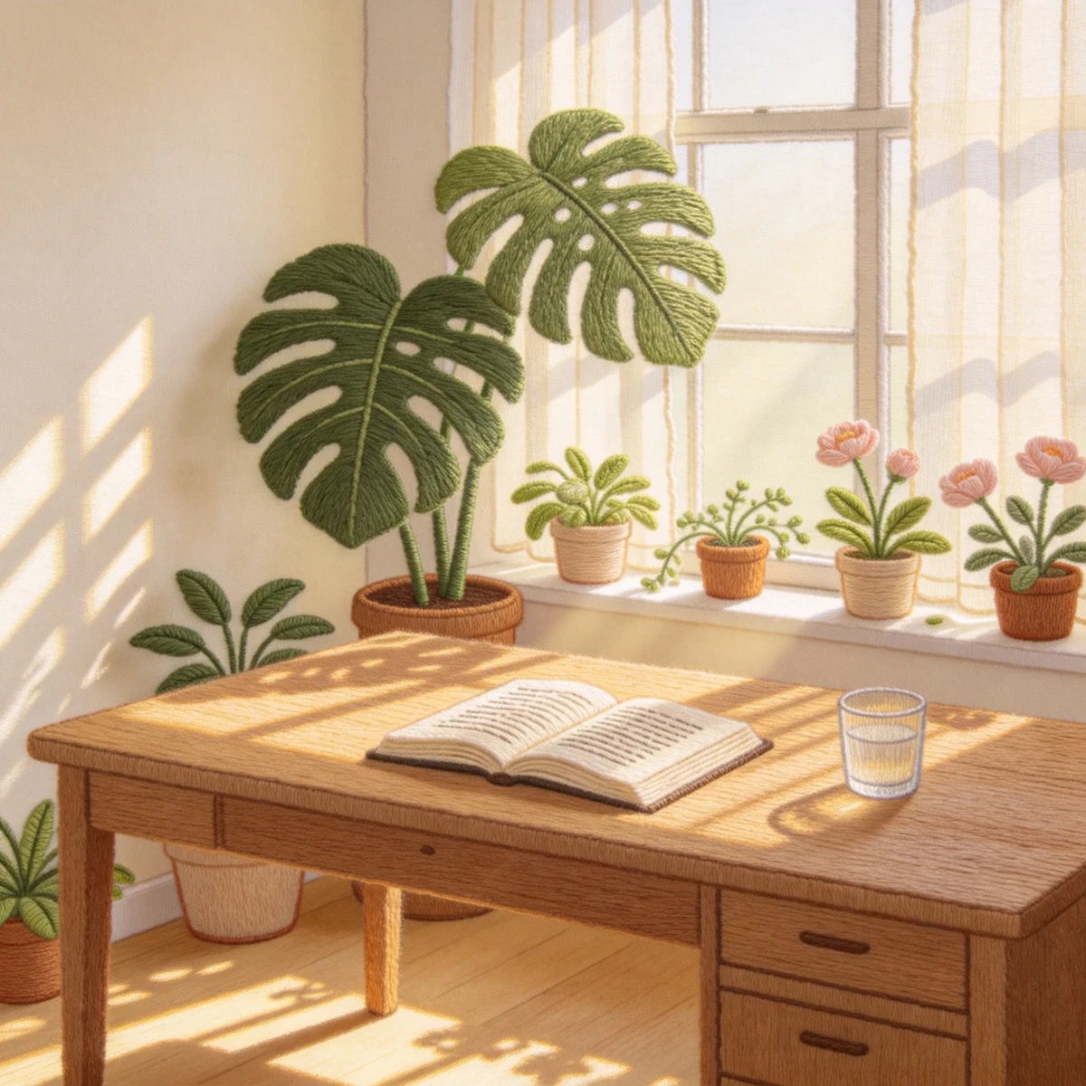 Sunny Study Room