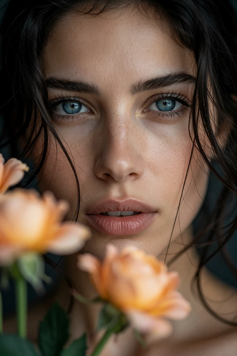 Piercing Blue Eyes