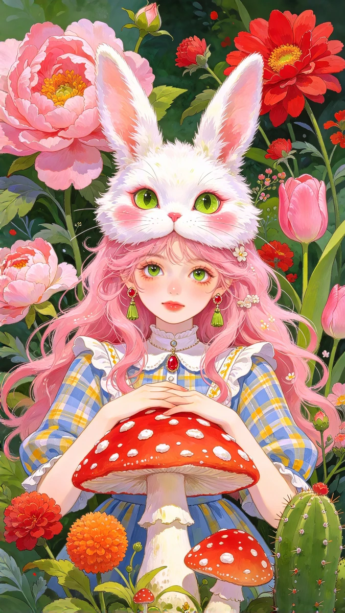 Surreal Fairytale Girl