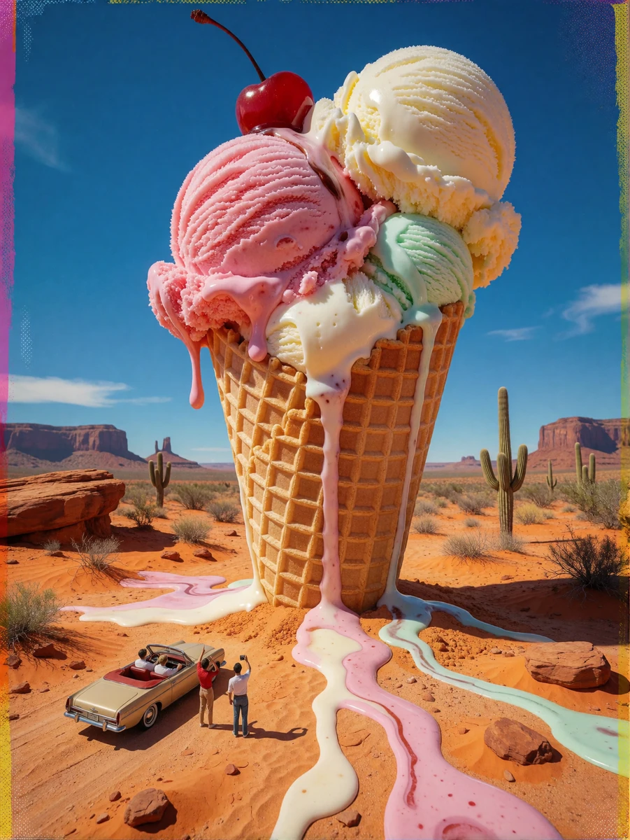 Colossal Desert Ice Cream