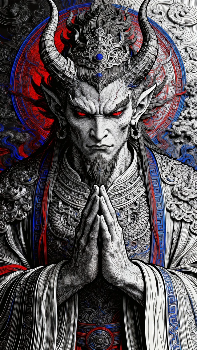 Ornate Demon God