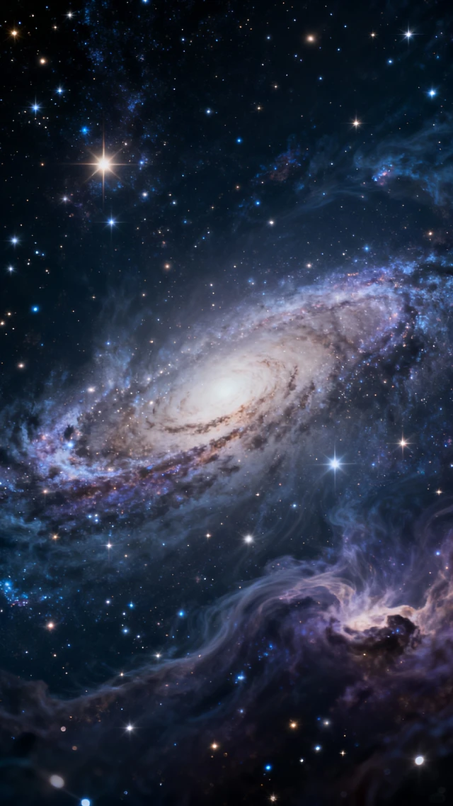 Brilliant Starry Galaxy