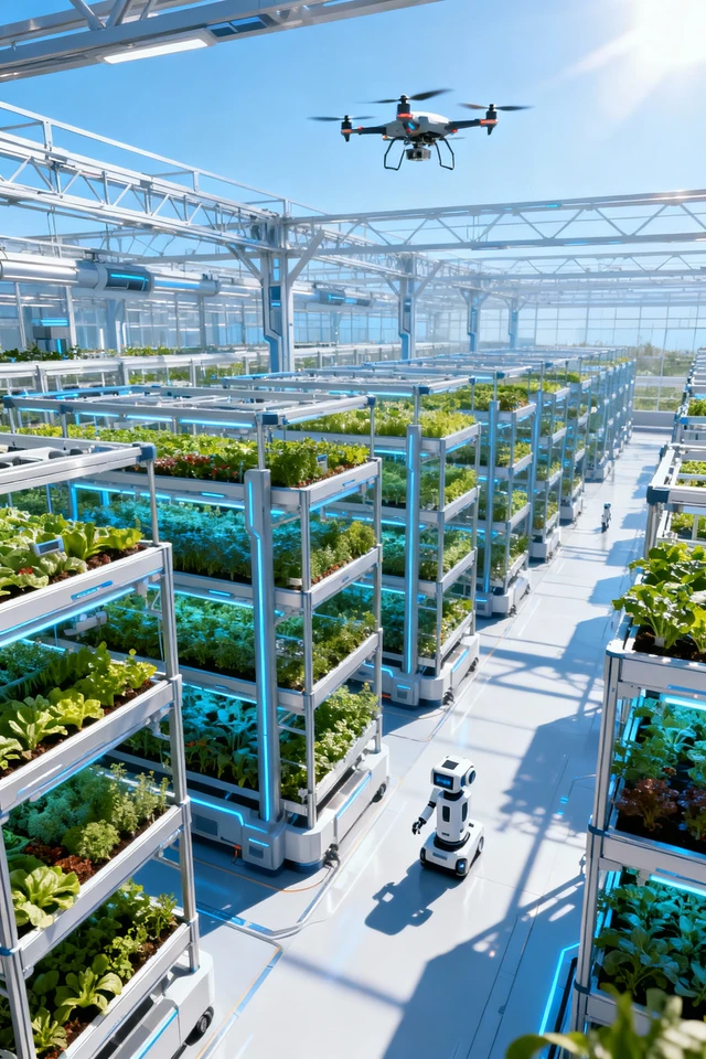 Futuristic Smart Farming