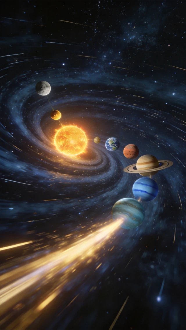 Speeding Solar System
