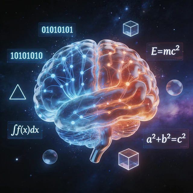 Futuristic AI Brain