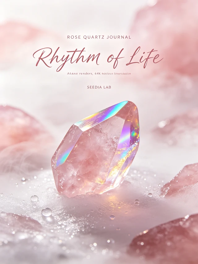 Floating Rose Quartz