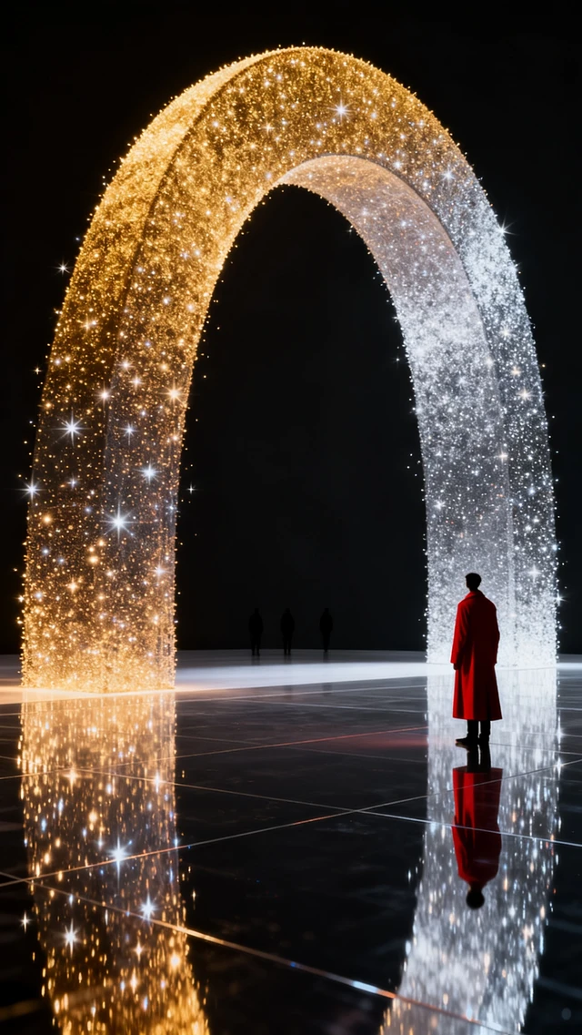 Luminous Particle Arch