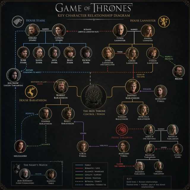 Game Of Thrones Diagram