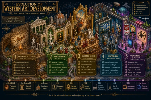 Western Art History Timeline