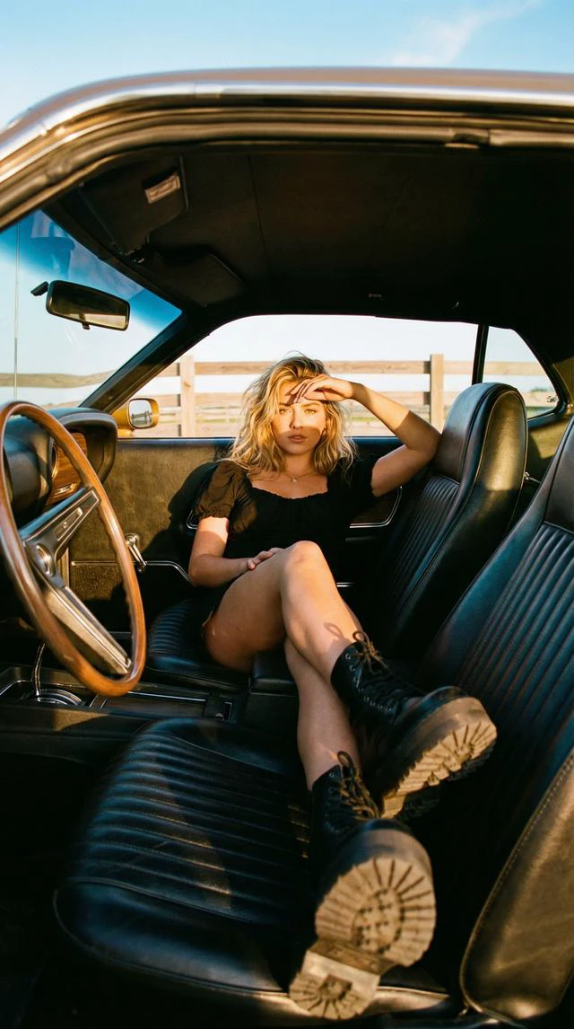 Vintage Muscle Car Portrait