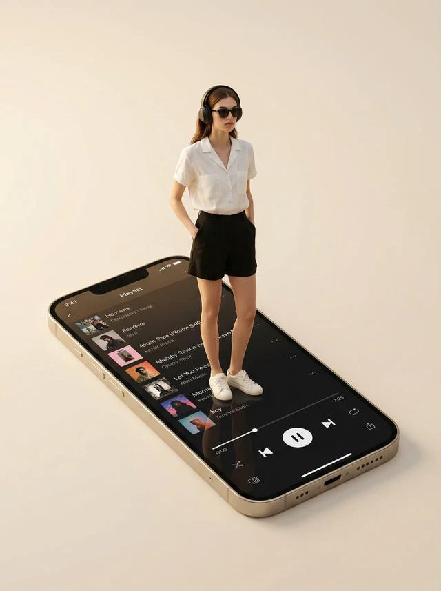 Giant Music Phone