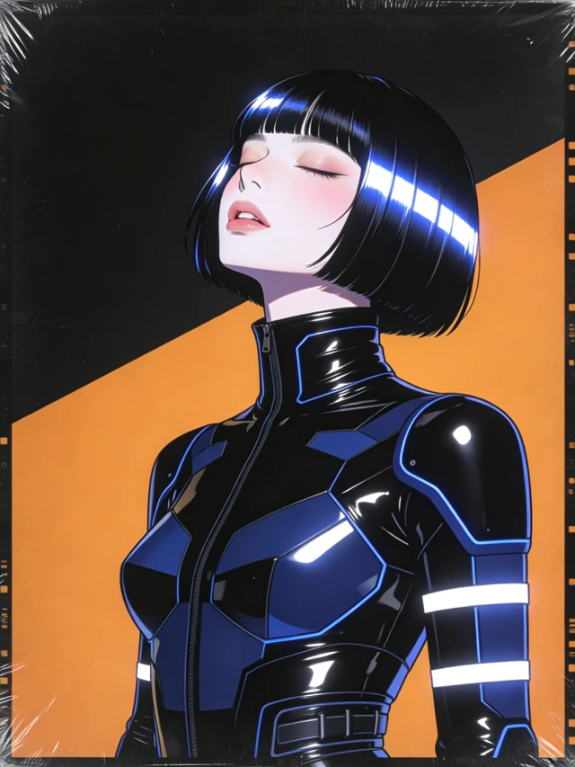 Cyberpunk Fashion Portrait