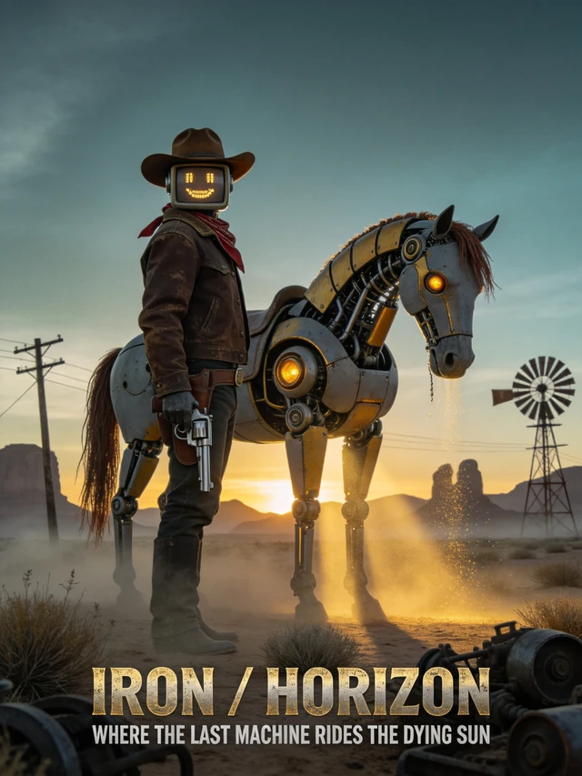 Sci-Fi Robot Cowboy