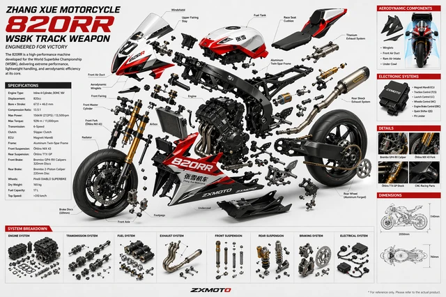 Superbike Exploded View