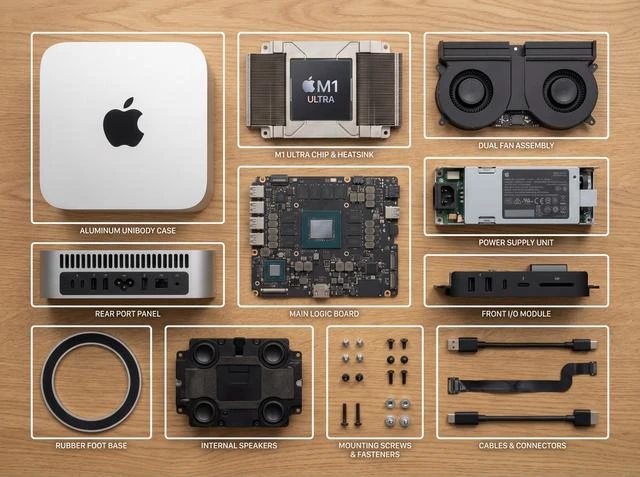 Disassembled Object Knolling
