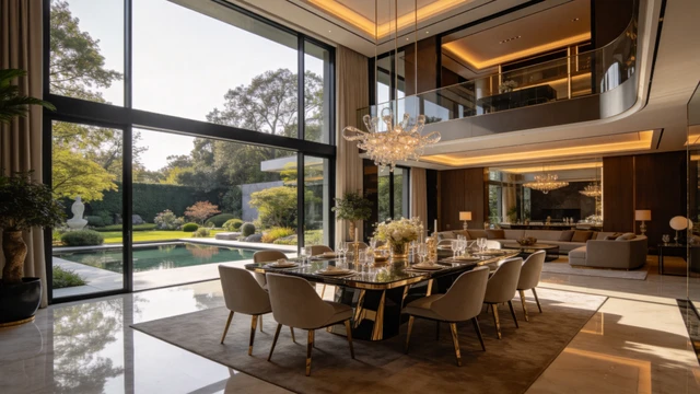 Luxury Villa Dining Room