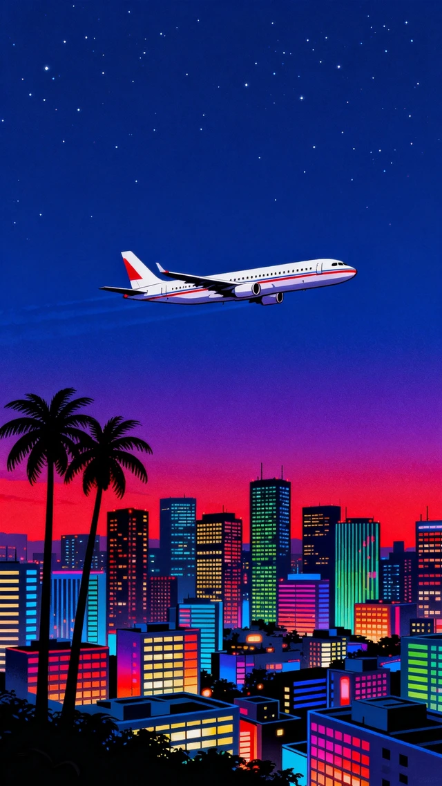 City Pop Night Flight
