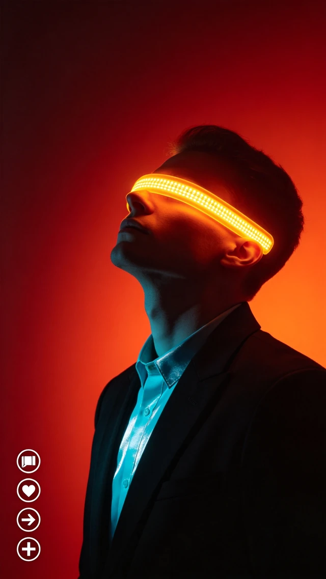 Futuristic Tech Portrait