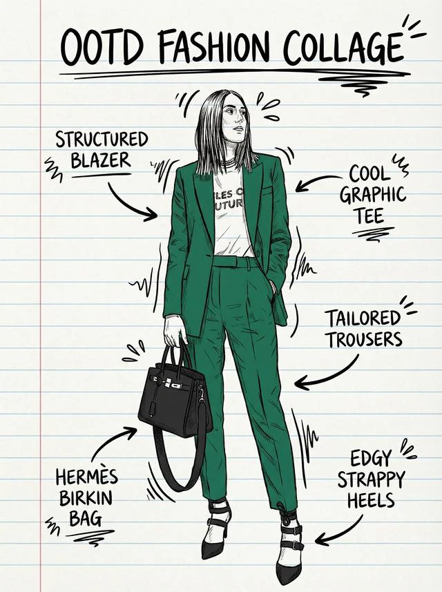 OOTD Fashion Collage