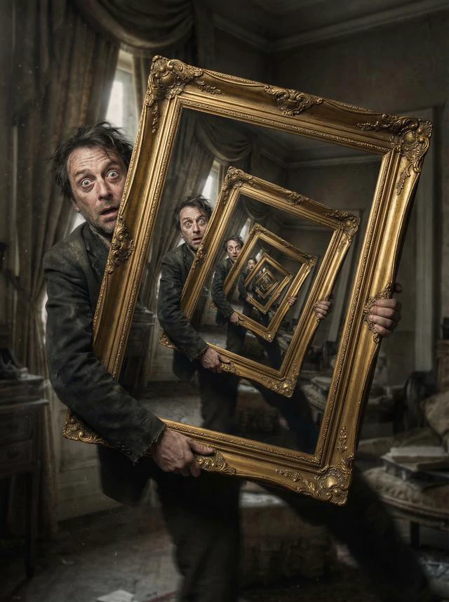 Infinite Visual Recursion