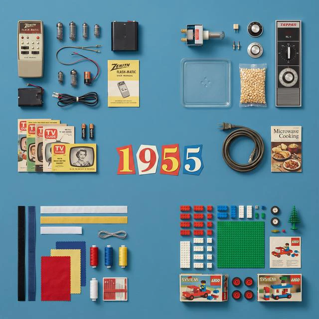 1955 Inventions Knolling