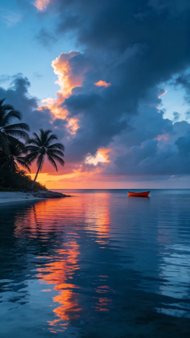 Coastal Sunrise Seascape