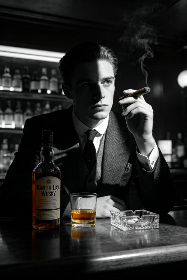 Vintage Bar Gentleman
