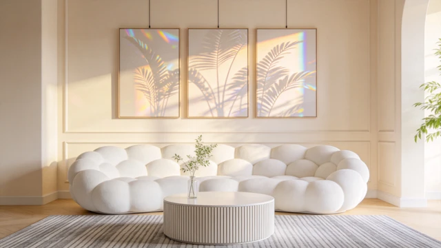 Modern Cream Living Room