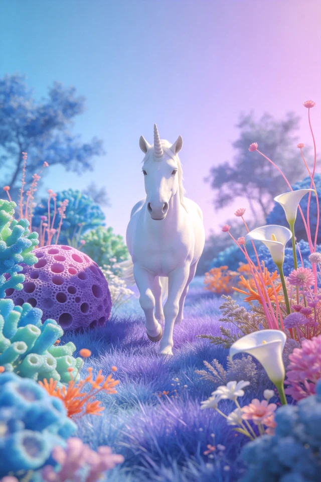 Ethereal Fantasy Unicorn