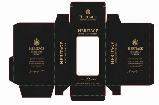 Packaging Dieline Template