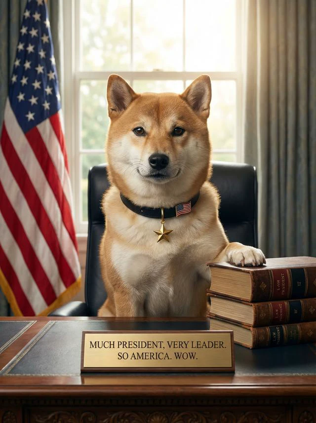 President Shiba Inu