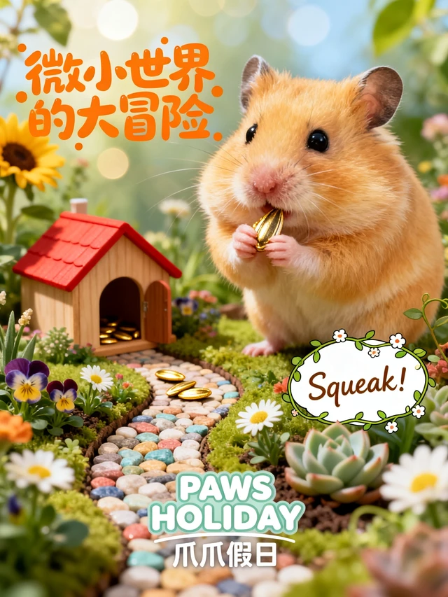 Hamster Fairytale Garden