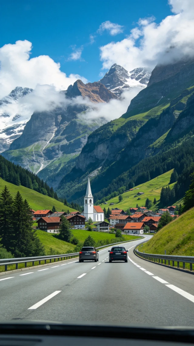 Swiss Alps Road Trip