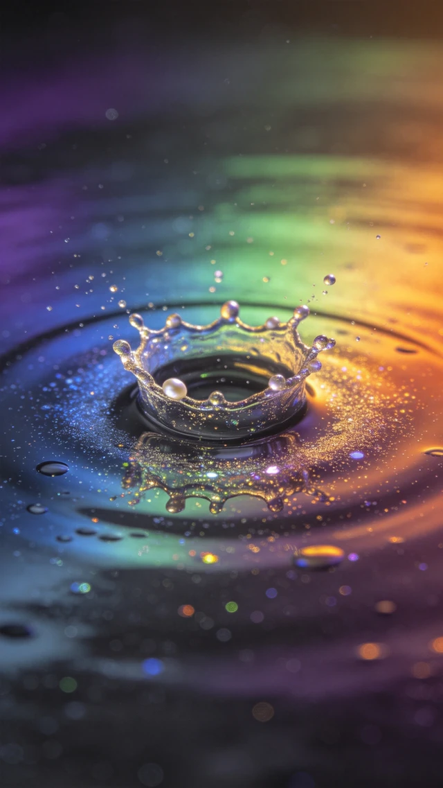 Iridescent Crown Splash