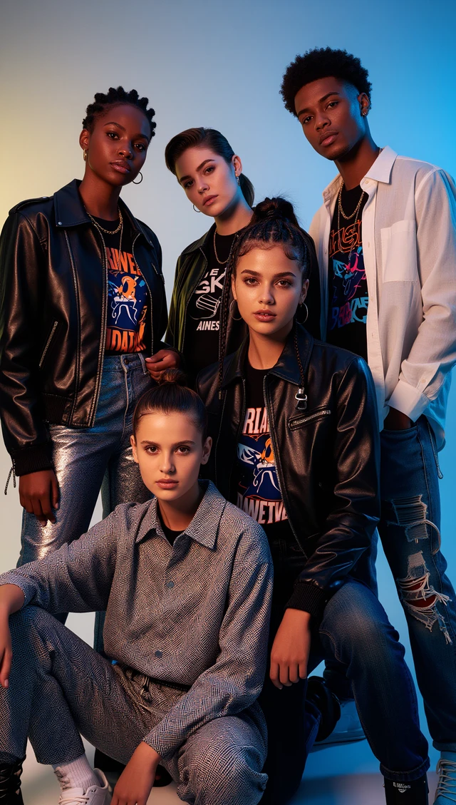 Urban Streetwear Models