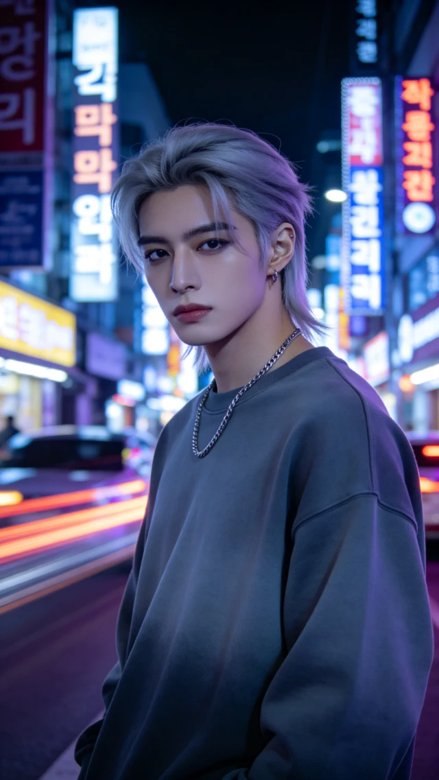 Neon Seoul Idol
