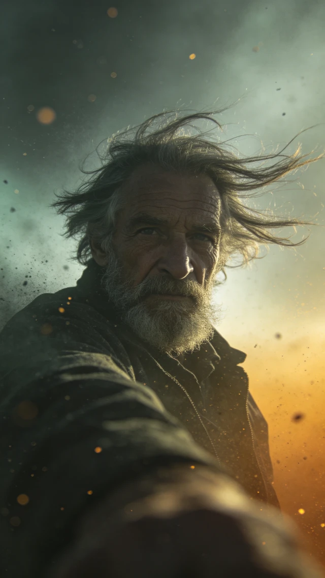 Weathered Old Farmer