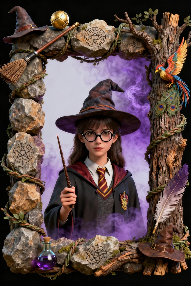 Magical Wizard Frame
