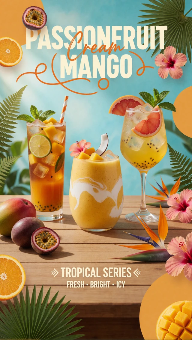 Tropical Drink Banner
