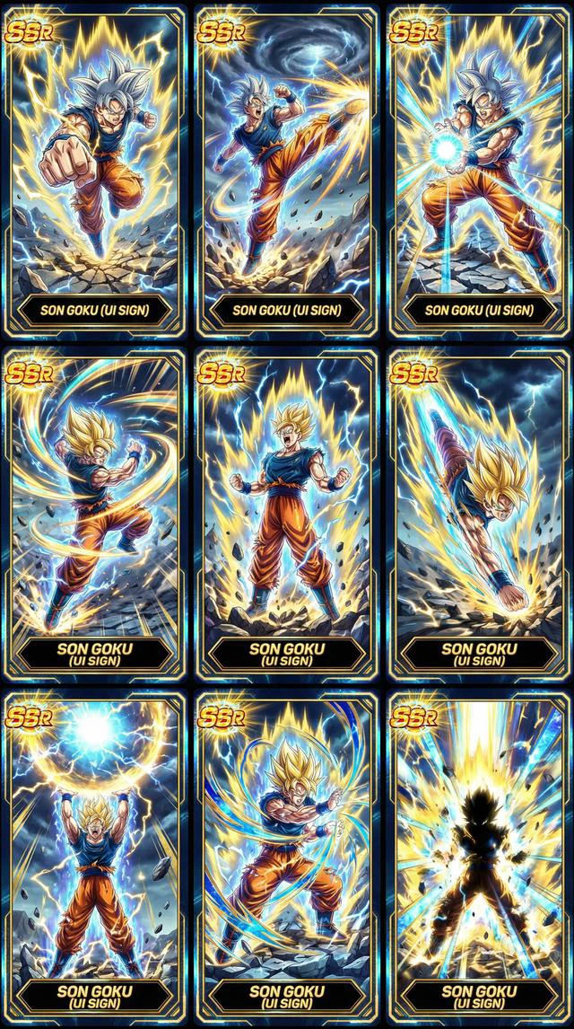 Goku TCG Card Collection